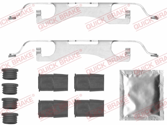 Accessory Kit, disc brake pad
